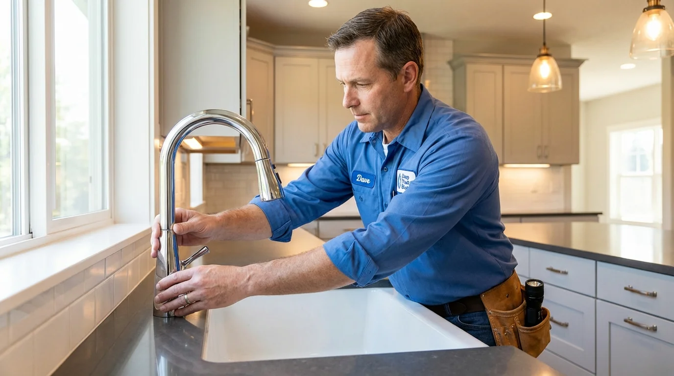Kitchen faucet installation by Johns Plumbing LLC in Grand Canyon